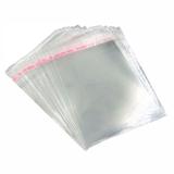 Saco PP Adesivo 9X9 Com 100 - Vendasshop utensílios limpeza