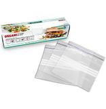 Saco Saquinho Zip Lock Hermético 27x28 Com 10 un Plástico - Organizip