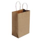 Sacola de Papel Kraft 24x33cm tamanho M 10un LC