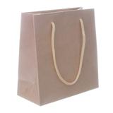 Sacola de Papel Kraft com Corda Tamanho P - Lovy