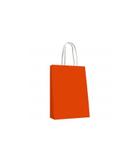 Sacola de Papel Para Lembrancinhas Laranja com 10 unidades - Festabox