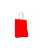 Sacola de Papel Para Lembrancinhas Vermelha com 10 unidades - Festabox