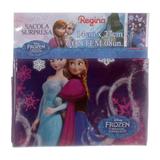 Sacola de Plástico Descartável Frozen com 8 Unidades Regina