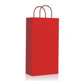 Sacola Kraft 31cm Cores - Lc embalagens e papel
