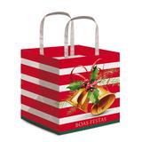 Sacola Para Panetone Sinos Nat G 24,5x22x16 Com 10 Unidades - Cromus