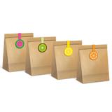 Sacola para Presente com Fechamento Quitandinha 10 unidades Cromus - Festabox