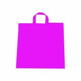 Sacola plastica 30x45 com alca pink 947 / 25un / magnatech