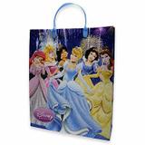 Sacola Plástica Grande Princesas Azul - Festabox