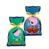 Sacola Plástica Surpresa George Pig 08 unidades Regina Festas