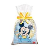 Sacola R97 Baby Mickey e Amigos Azul C/8 Regina