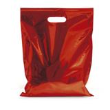 Sacolas Gift para Presentes com Ziper Metalizado Vermelho G Cromus