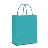 Sacolas para Presentes Azul Turquesa 10 unidades Cromus