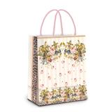Sacolas para Presentes Oncinha e Flores Mariah 10 unidades Cromus