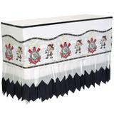 Saia Babado Crepom Corinthians - Festabox