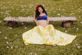 Saia Branca De Neve Fantasia Grávida Gestante Fotografia - Princesa urbana