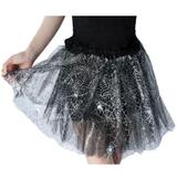 Saia de tule tutu halloween dia das bruxas 30 cm - Ateliê vivi castro