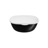Saladeira com Tampa Essential 1,3 L Preto - Coza - Brinox
