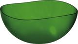 Saladeira Ovalada 2L Verde Escuro em Poliestireno UZ106-VES - UZ Utilidades