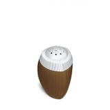 Saleiro em Plastico Formato Coco Marrom 130 Ml injetemp