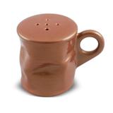 Saleiro/Pimenteiro Lata Amassada 90ml Mondoceram Gourmet 6,5cmx6cmx8,5cm Cobre