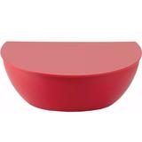 Saleiro Plástico 480g Sal Cozinha Bancada Comida Vermelho - Ou