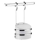 Saleiro Plástico Com Suporte Em Aço Cromado 500g 2020013 Brinox