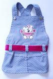 Salopete Jeans Tamanho 4 - Donna rosa moda pet