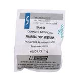 San-ei Shokubeni Corante Art. p/ Fins Alimenticíos de Cor Amarela 1g - Brastókio