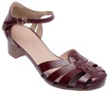 Sandália Gasparini Peep Toe Vinho