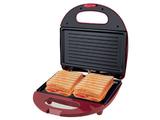 Sanduicheira/Grill Britânia Sand Crome - Prata e Vermelha 750W Antiaderente