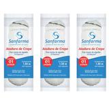 Sanfarma Atadura de Crepe 06cmx1,8m (Kit C/03)
