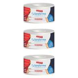 Sanfarma Hipoalergênica Fita Microporosa 25x4,5 (Kit C/03)