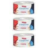 Sanfarma Hipoalergênica Fita Microporosa 25x4,5 (Kit C/03)