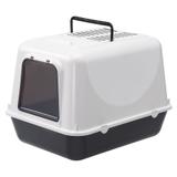 Sanitário Clear Cat 20 para Gatos Preto - Ferplast