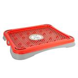 Sanitário higiênico plast pet pipi tapete vermelho