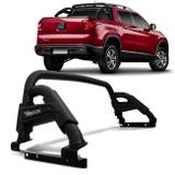 Santo Antônio Fiat Toro 2016 2017 2018 2019 Preto Sem Grade Espaço para Capota Marítima - Vf