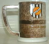 Santos Retrô Caneca De Chopp Cerâmica 450ml Oficial - Retro