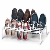 Sapateira de Chão Branca para até 9 Pares de Sapatos Secalux 0281021 Organizador Quartos e Closets