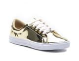 Sapatênis Feminino Gasparini Dourado