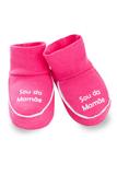 Sapatinho Com Frases Infantil Bebê Menina Pink - Fantoni