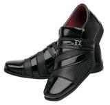 Sapato Social Masculino Verniz Com Fivela Preto - Giolo