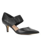 Scarpin Couro Shoestock Salto Médio Elástico