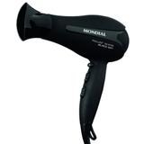 Secador de Cabelo Mondial Power Shine Black Ion