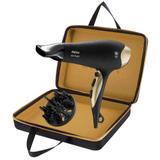 Secador de Cabelo Philco Golden Star Preto com 2 Velocidades 3 Temperaturas 220V Incluso Maleta