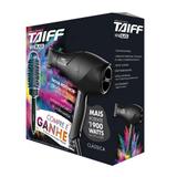 Secador de Cabelo Taiff Newblack com Escova KP50 1900W