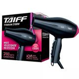 Secador De Cabelo Taiff Titanium Colors Rosa 2100W - 220V