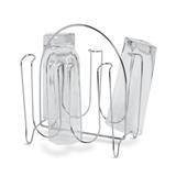 Secador de copos 6 lugares inox niquelart