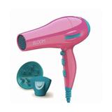 Secador Gama Italy Bloom Ceramic Ion, 2 vel, 3 temp. 2000W, Rosa/Azul - 110V