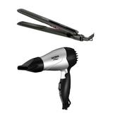Secador Mondial Bolsa Ultra SC15 + Chapa Prancha Alisadora Mallory Slimllok Bivolt - Mondial e mallory