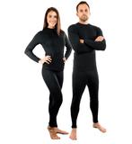 Segunda Pele térmica Extreme Thermo para frio intenso aquecimento máximo conjunto flanelado calça+blusa